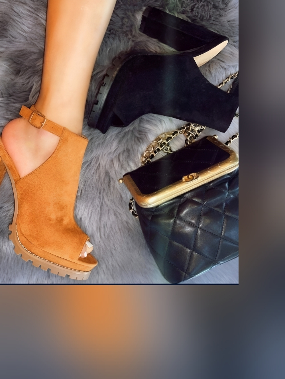 Just In 💓 Jackie's Heel  - Camel - Picture 3 of 3